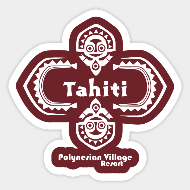 Polynesian Village Resort Tahiti Sticker by Lunamis